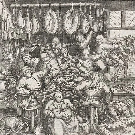 De zeven tafelzonden zijn met 8